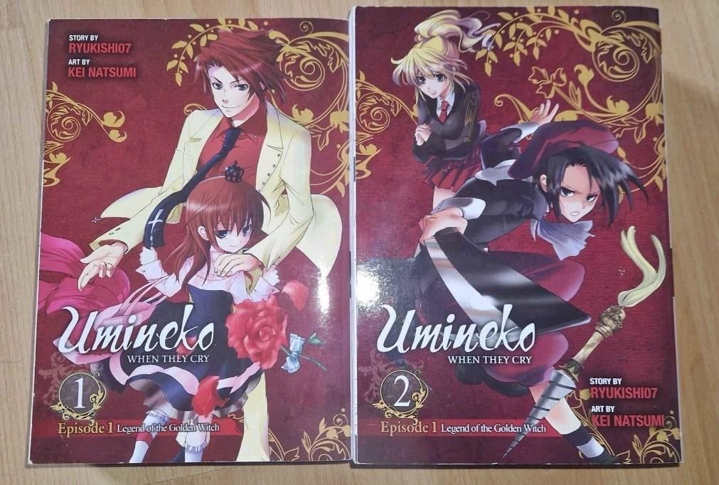 Umineko episode 1 1-2

engelse manga rare,niet meer in print, Enlèvement ou Envoi