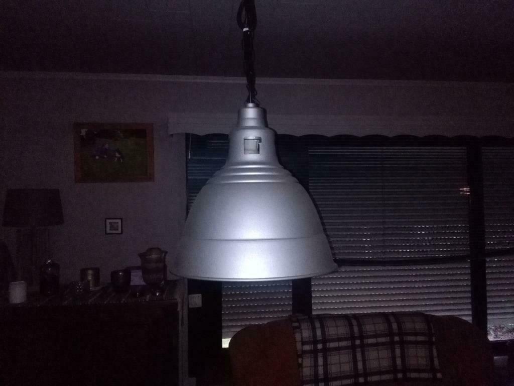 Industriele hang- of plafondlamp, Ophalen, Gebruikt, Metaal