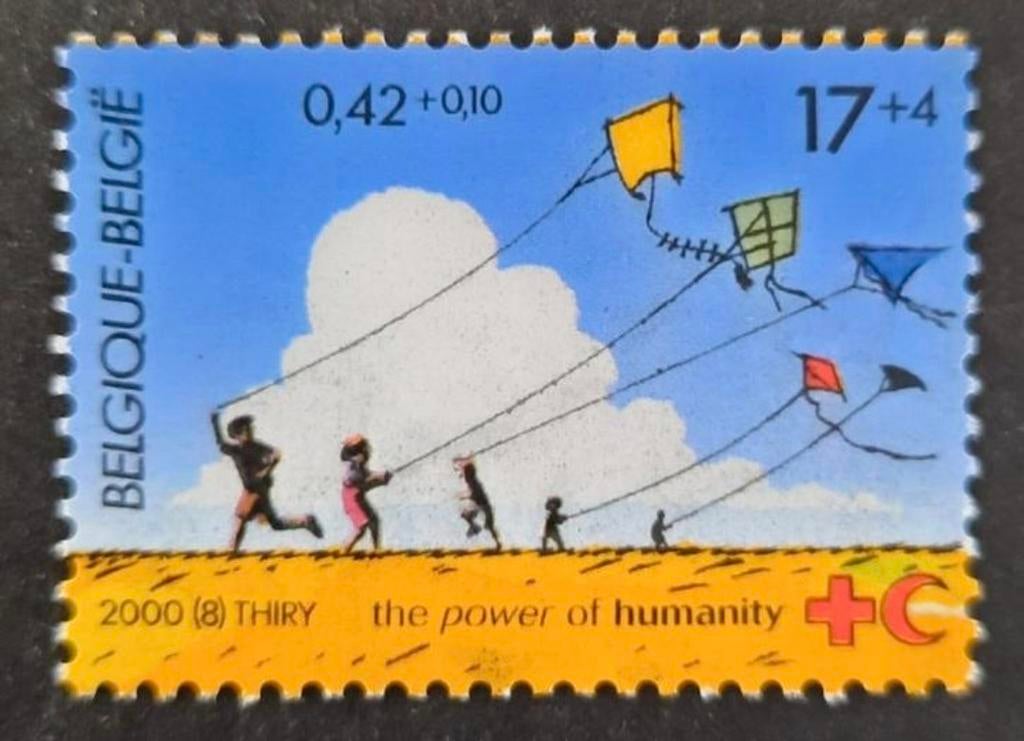 Belgique : COBP 2895 ** Croix-Rouge 2000., Sans timbre, Neuf, Enlèvement ou Envoi, Non oblitéré