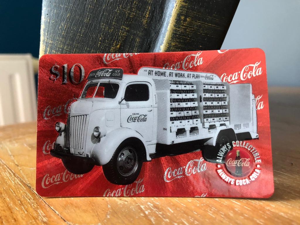Série complète - 10 cartes US de 10 $ Coca-Cola NEUVE, Enlèvement ou Envoi, Neuf, Autres types