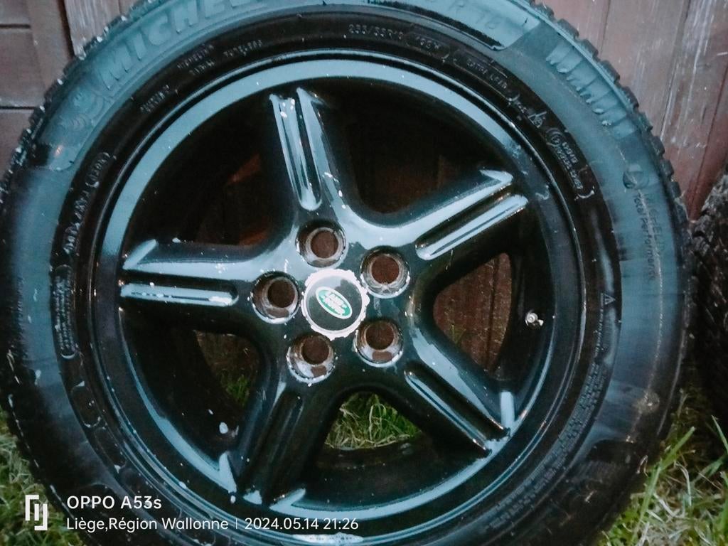 Vend 5 jantes 18" range rover p38, Autos : Pièces & Accessoires, 4 Saisons, Enlèvement ou Envoi, Pneu(s), Utilisé