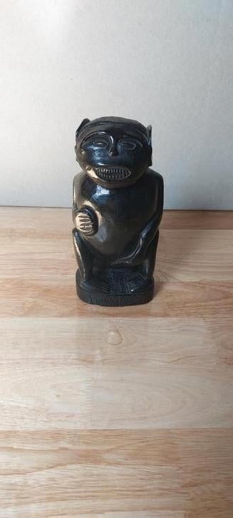 Statuette africaine en bois dur, Antiquités & Art, Enlèvement
