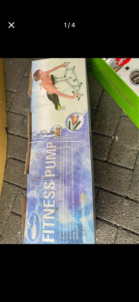 Fitness pump, Sports & Fitness, Enlèvement, Comme neuf