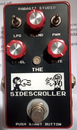 Parasit Studio Sidescroller fuzz (8bit; octave down; PWM), Enlèvement ou Envoi, Utilisé, Distortion, Overdrive ou Fuzz