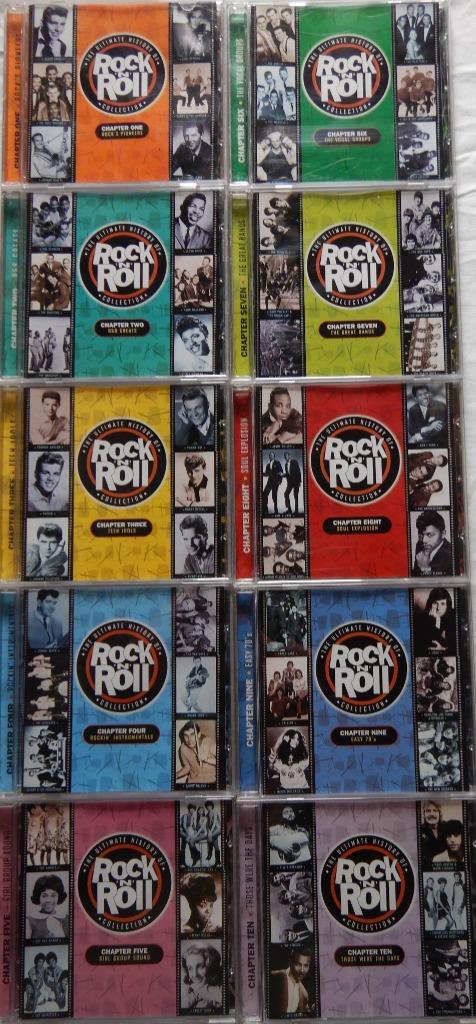 Pak van 10 cd's - ROCK 'N' ROLL (complete serie)., Ophalen of Verzenden, Gebruikt