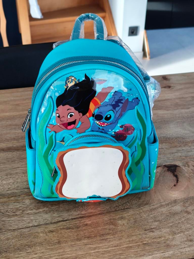 Loungefly : Sac à dos Mini Backpack Lilo & Stitch, Enlèvement ou Envoi, Sac à dos
