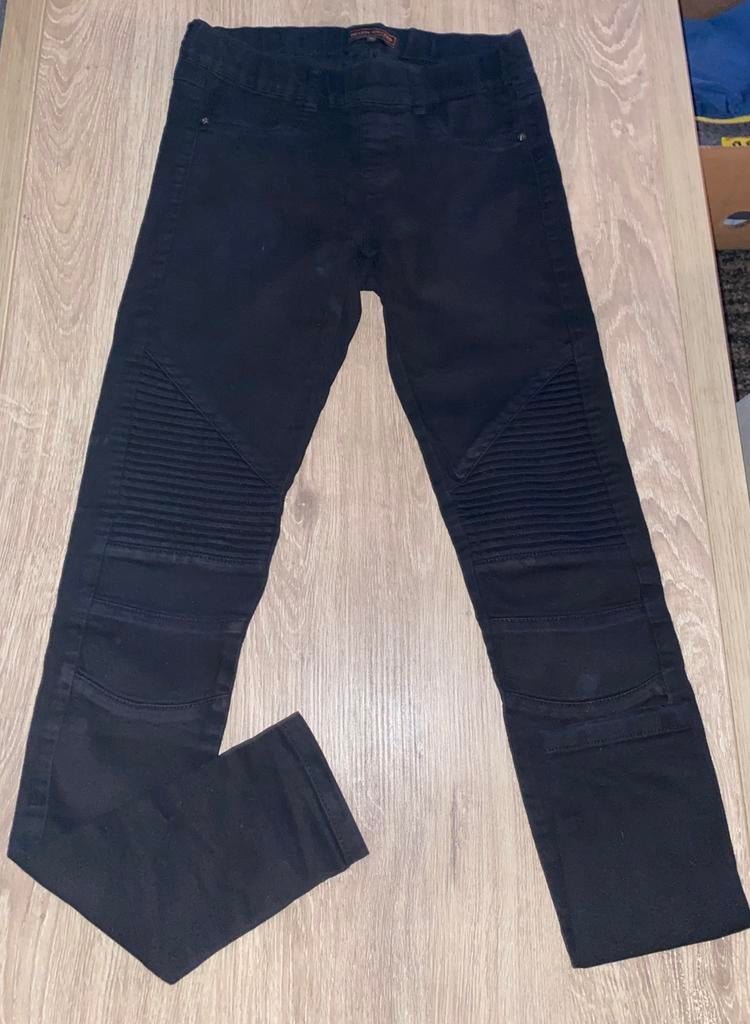 🔥 Seven sisters - zwarte nauwaansluitende broek - maat XS, Kleding | Dames, Ophalen of Verzenden, Zo goed als nieuw