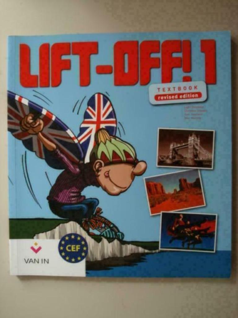 14. Lift-Off! 1 Textbook 2011 Van In, Ludo Donckers, ASO, Engels, Verzenden