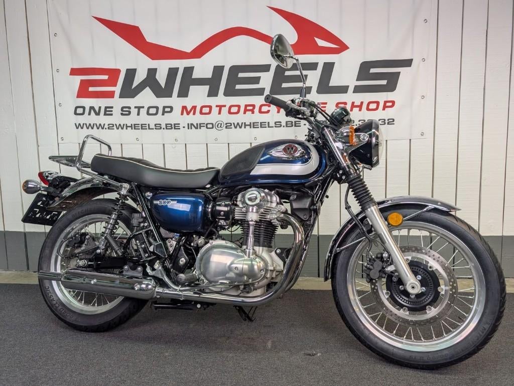 KAWASAKI W800, Motoren, Motoren | Kawasaki, Bedrijf, Naked bike, 12 t/m 35 kW, 2 cilinders, Minimaal motorrijbewijs A2, ABS, Ophalen