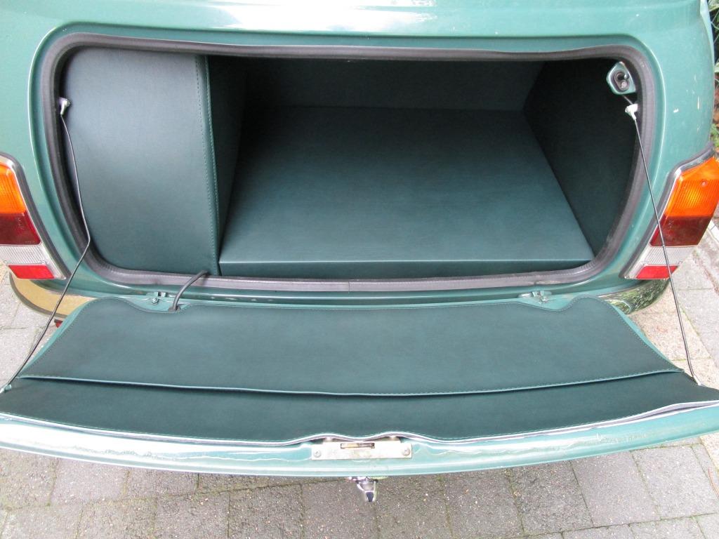 kofferbekleding - groen LEDER- - CLASSIC MINI COOPER, Ophalen, Nieuw, Rover