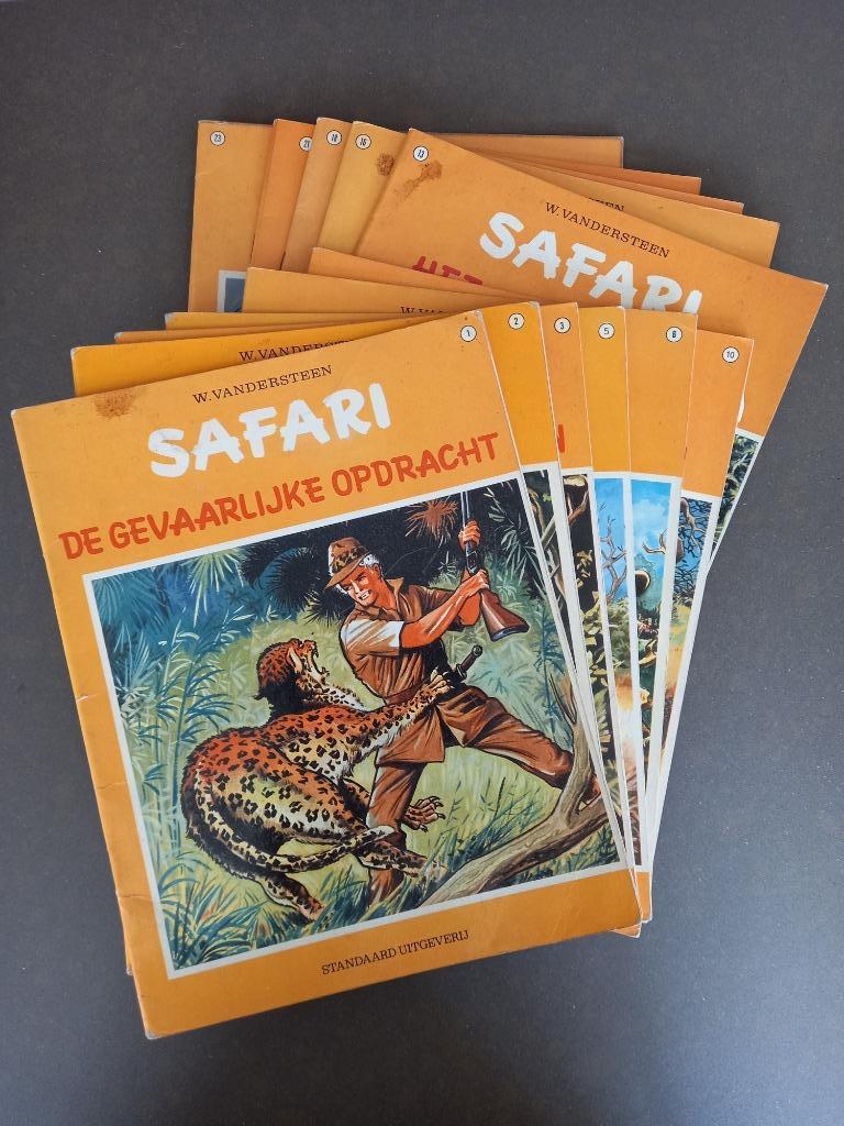 Strip Safari, Boeken, Meerdere stripboeken, Ophalen, Gelezen, Willy Vandersteen