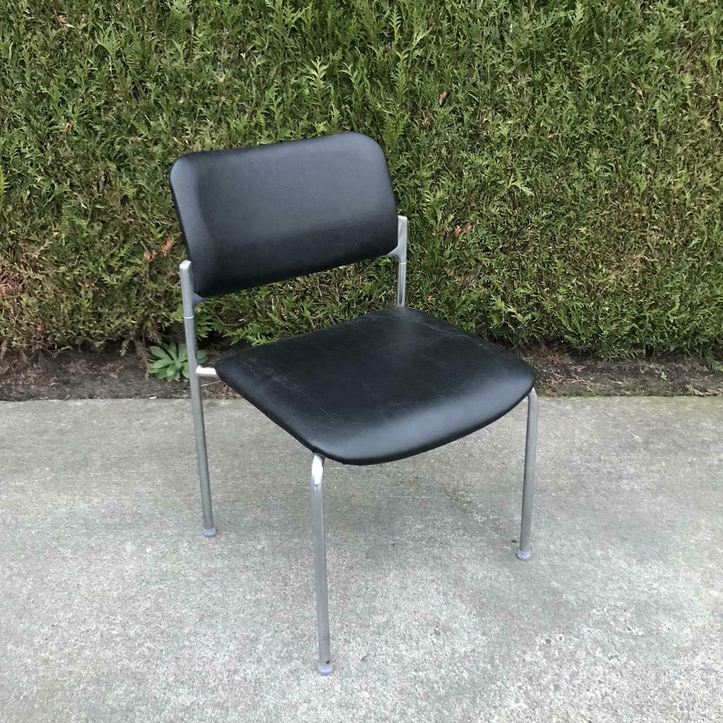 Vintage buisframe bureaustoel, 1980’s, Ophalen, Zo goed als nieuw
