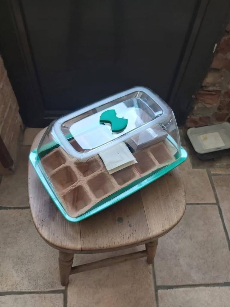 Mini serres à semis ou forçage - voir descriptif, Overige materialen, Ophalen of Verzenden, Plastic, Kweekkas