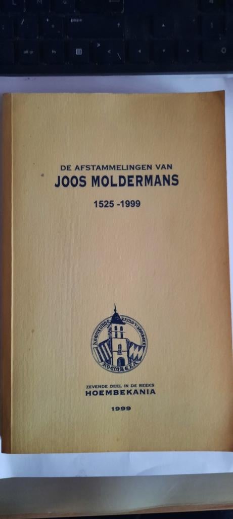 Afstammelingen van Joos Moldermans, Ophalen of Verzenden, Zo goed als nieuw
