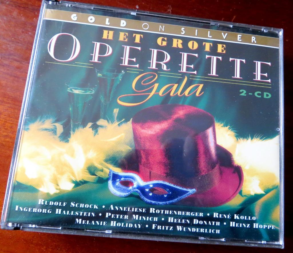 HET GROOTE OPERETTE GALA - GOLD ON SILVER - 2CD-SET (OPERA), Envoi, Comme neuf, Opéra ou Opérette, Coffret