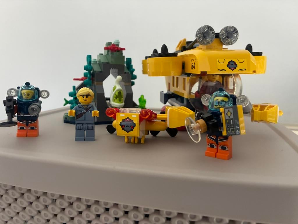 LEGO City – Oceaanverkenningsonderzeeër (60264), Enlèvement, Comme neuf
