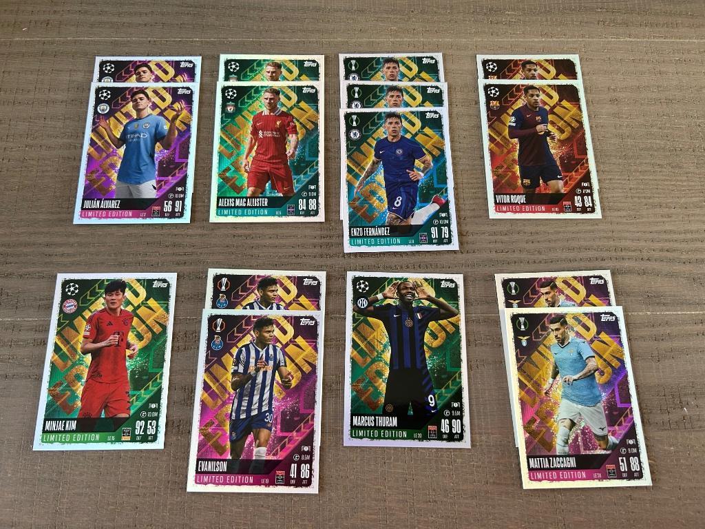 Match Attax 24 - 25 LE Limited Edition, Ophalen of Verzenden, Nieuw, Meerdere plaatjes