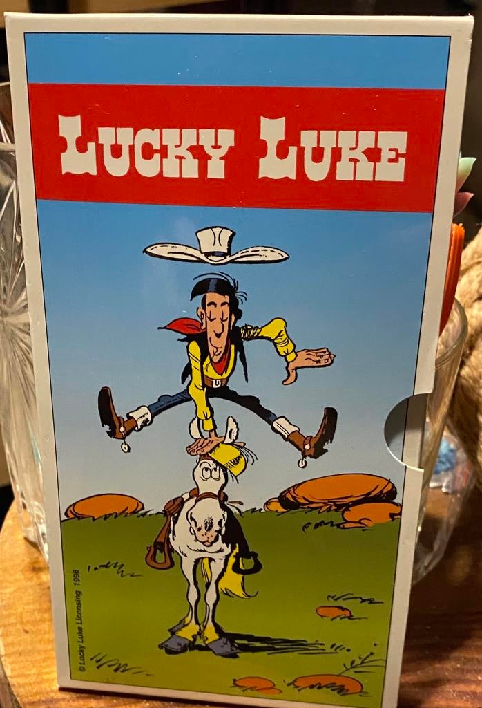Muntstuk 50 jaar Lucky Luke, Verzamelen, Ophalen of Verzenden, Zo goed als nieuw