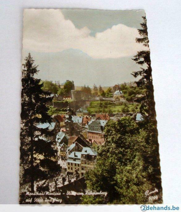 Kaart van Monschau/Montjoie, Ophalen of Verzenden