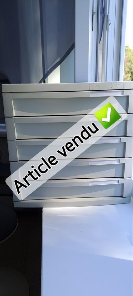 Armoire 5 tiroirs han professionnel / Article vendu ✅️, Comme neuf