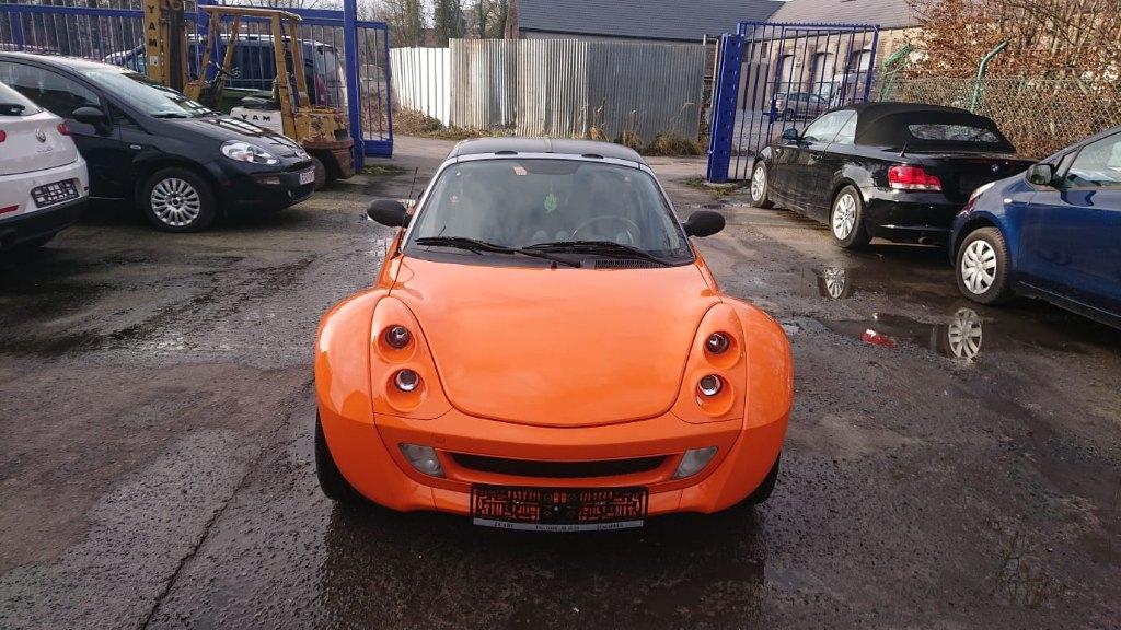 Smart roadster 698cc essence cabrio seulement 44000km, Rouge, Achat, Entreprise, Roadster