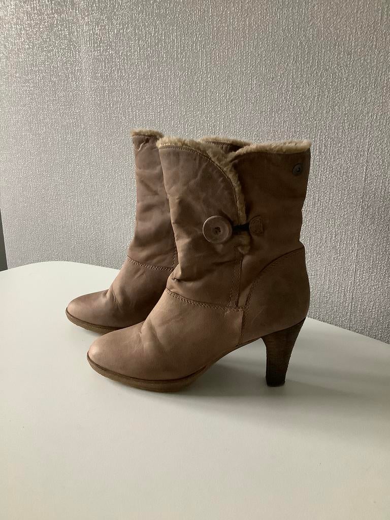 Enkellaarsjes van SPM Boots mt 39, SPM Boots, Bruin, Lage of Enkellaarzen, Ophalen of Verzenden