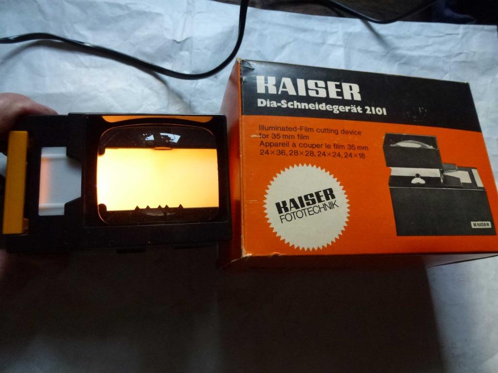 KAISER COUPEUSE DE FILM 35 mm, Audio, Tv en Foto, Ophalen of Verzenden, Zo goed als nieuw, Origineel