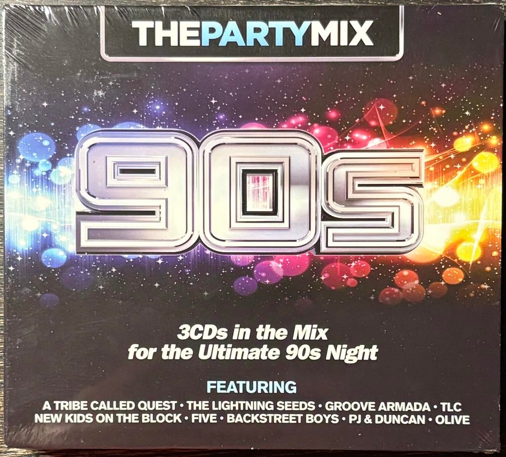 THE PARTY MIX - 90s, Cd's en Dvd's, Ophalen of Verzenden, Nieuw in verpakking, Pop