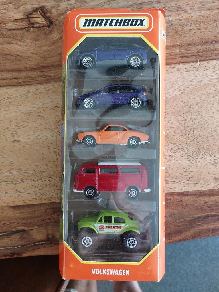 matchbox volkswagen 5 pack, Ophalen of Verzenden, Nieuw, Auto, Matchbox