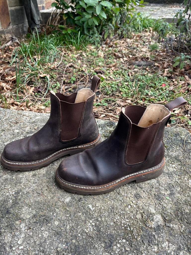 Laarzen Aigle in bruin leer maat 37, Bruin, Lage of Enkellaarzen, Ophalen of Verzenden, Gedragen