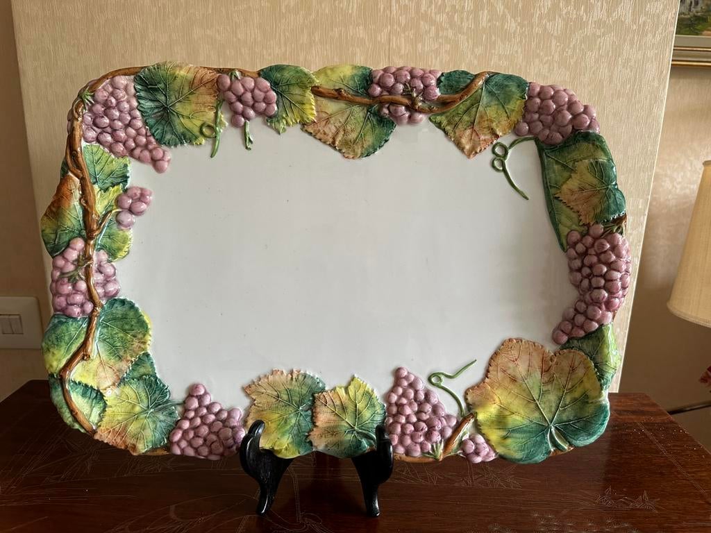 Plat en céramique italien, Antiquités & Art, Antiquités | Céramique & Poterie, Enlèvement