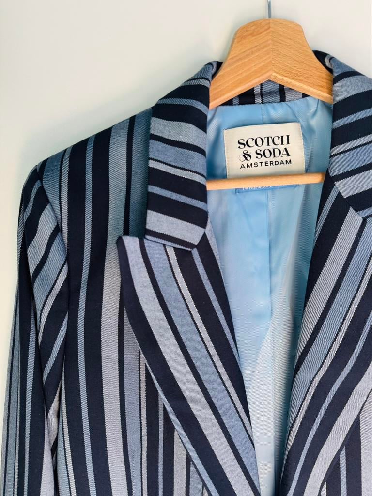 Gestreepte blazer Scotch & Soda, Ophalen of Verzenden, Maat 38/40 (M)