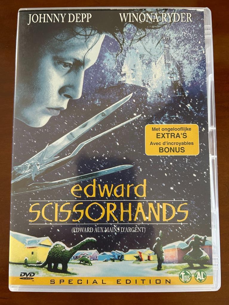 DVD Edward aux mains d'argent, Enlèvement, Comme neuf, Anglais, Anglais