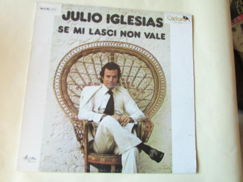 JULIO IGLESIAS, se mi lasci non vale, LP, Cd's en Dvd's, Vinyl | Pop, Gebruikt, 12 inch, Ophalen of Verzenden