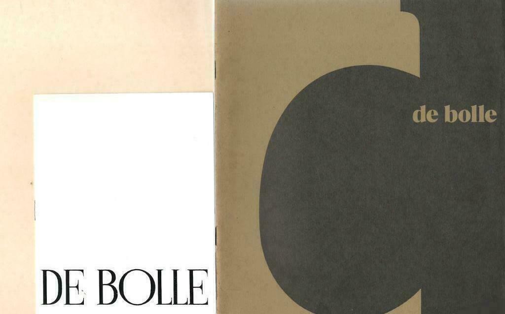 Francis De Bolle - 3 catalogi + 3foto's, Diverse, Peinture et dessin, Enlèvement ou Envoi, Utilisé