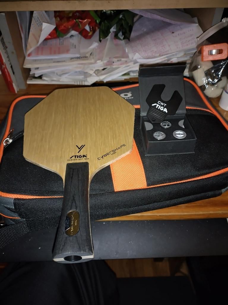 Bois tennis de table stiga cybershape wood cwt, Sports & Fitness, Ping-pong, Enlèvement ou Envoi, Comme neuf