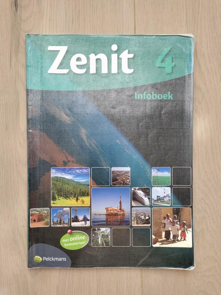 Zenit 4 Infoboek + determineertabel -handboek aardrijkskunde, Boeken, Gelezen, ASO, Ophalen of Verzenden, Aardrijkskunde