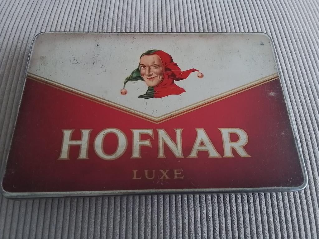 Ancienne boîte litographiee cigares HOFNAR, Verzamelen, Ophalen of Verzenden, Zo goed als nieuw