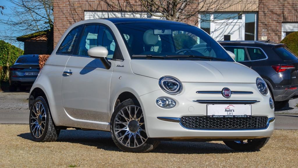 Fiat 500 Dolcevita 10/2021 Mild Hybride 38.500 km, Autos, Fiat, Euro 6, Entreprise, Boîte manuelle, Berline