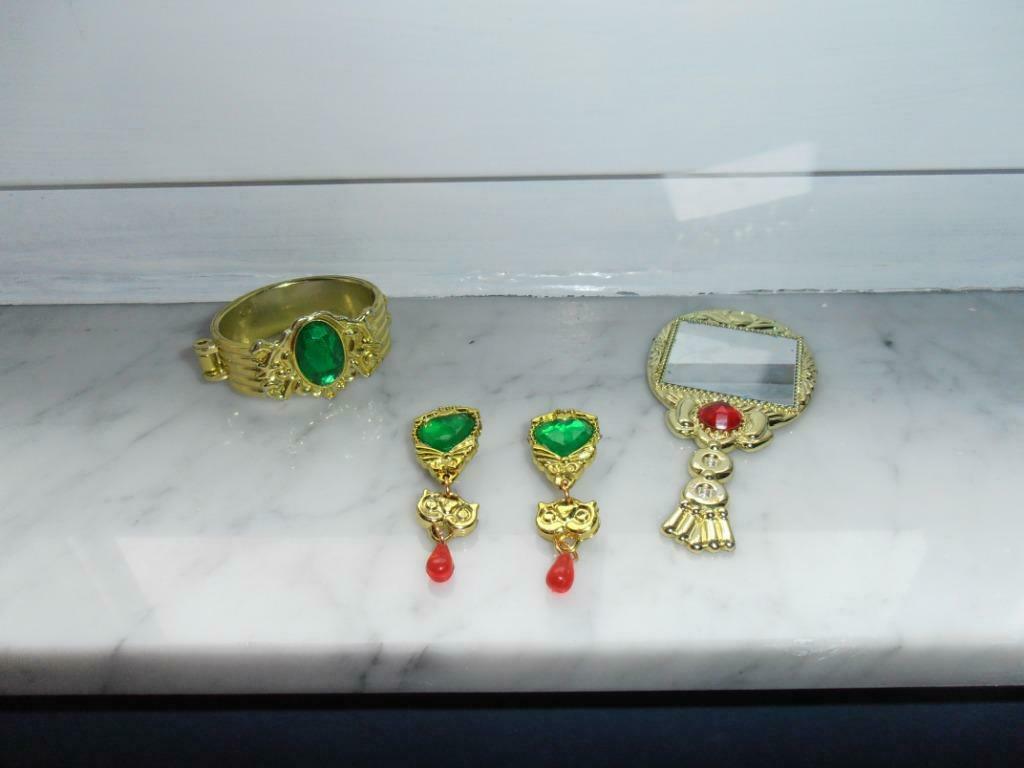 Parure de bijoux avec joyaux colorés pour enfants – Vintage, Enlèvement ou Envoi, Utilisé, Or