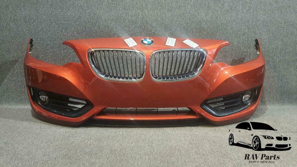 Voorbumper BMW 2 Serie F22 F23 C1X Sunset orange metallic, Gebruikt, Voor, Ophalen of Verzenden, Bumper