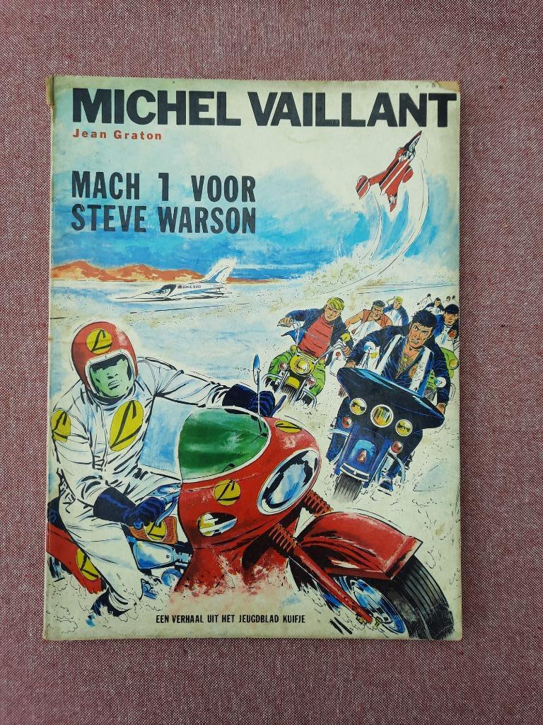 Michel Vaillant Mach 1 voor Steve Warson, Gelezen, Jean Graton, Eén stripboek, Ophalen of Verzenden