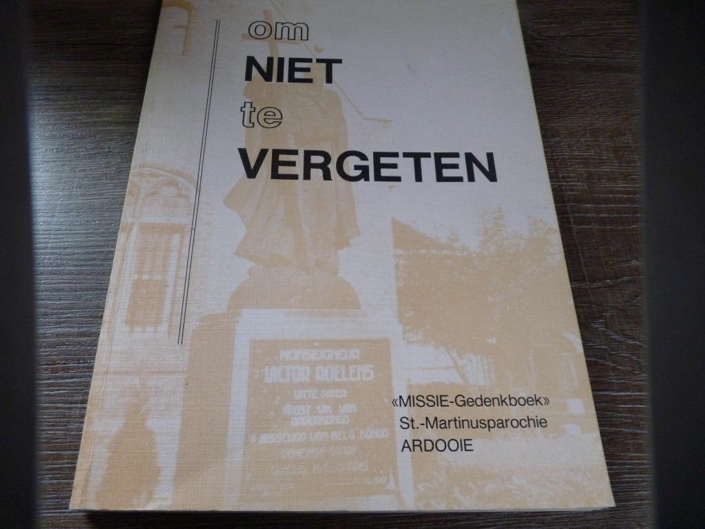 Missie gedenkboek Ardooie, Enlèvement ou Envoi, 20e siècle ou après, Utilisé