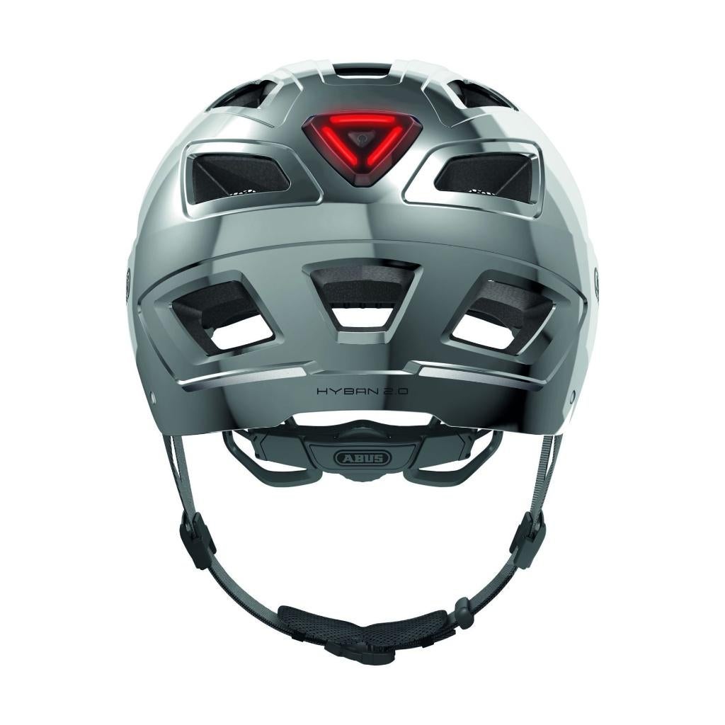 Fietshelm Abus Hyban 2.0 Chrome, Fietsen en Brommers, Ophalen of Verzenden, Nieuw, M, Abus