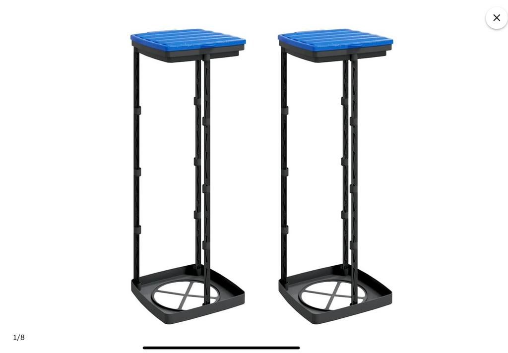 2 vuilniszak houders, Enlèvement, Neuf