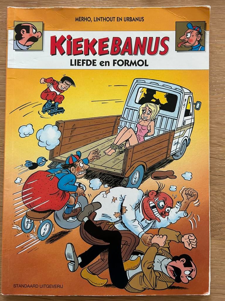 Merho - Kiekebanus, Boeken, Eén stripboek, Merho, Ophalen, Gelezen