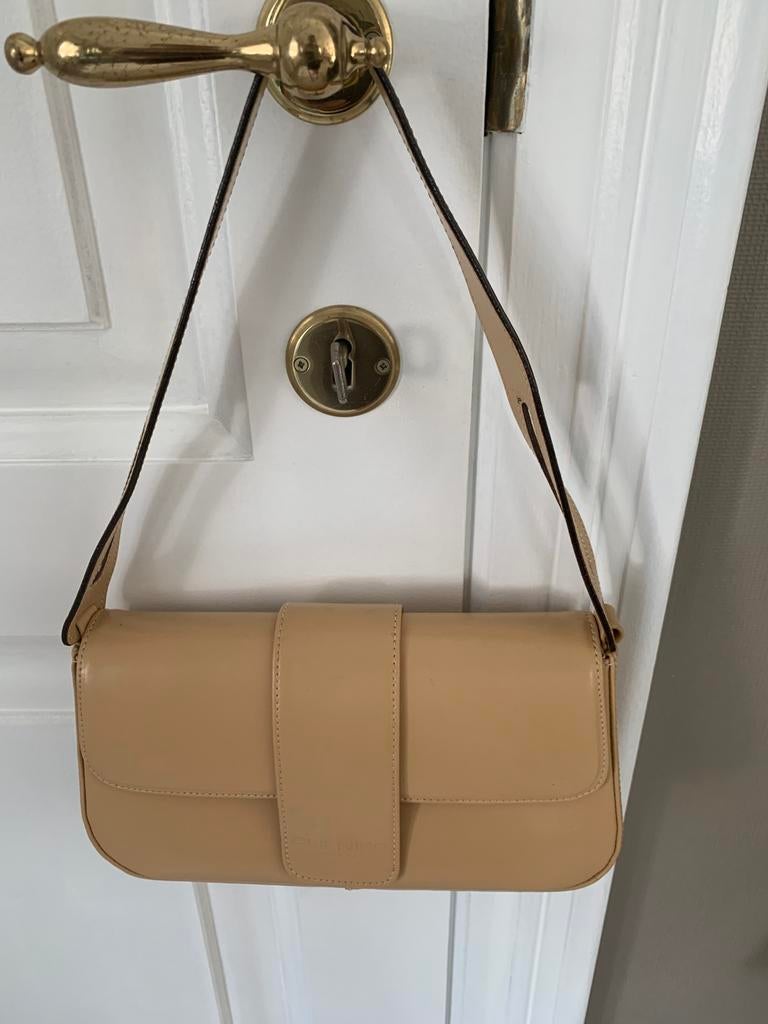 Elegant lederen handtas Chenier Paris 27 x 13 x7 cm, Handtassen en Accessoires, Tassen | Damestassen, Ophalen of Verzenden