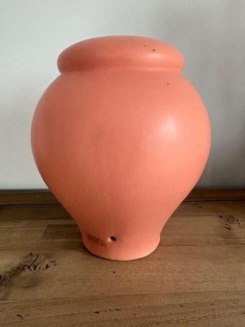 Lampenkap vintage, Ophalen of Verzenden, Gebruikt, Rond, Minder dan 25 cm