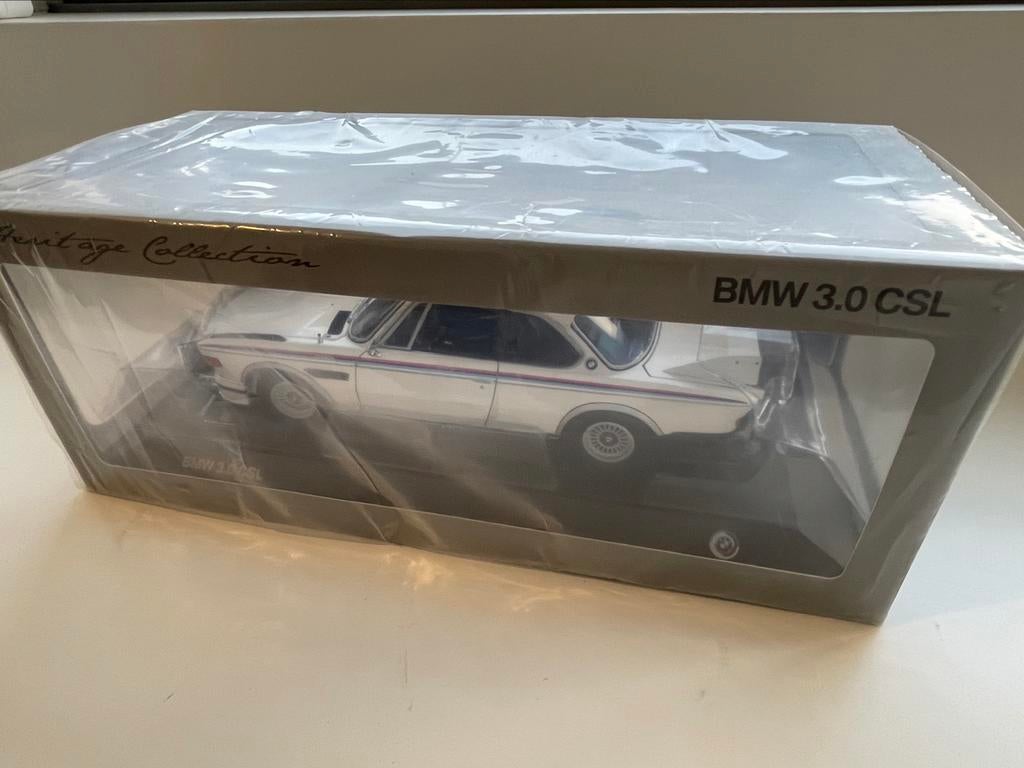 BMW 3.0 CSL - 1/18e, Ophalen of Verzenden, Nieuw, Auto, MiniChamps