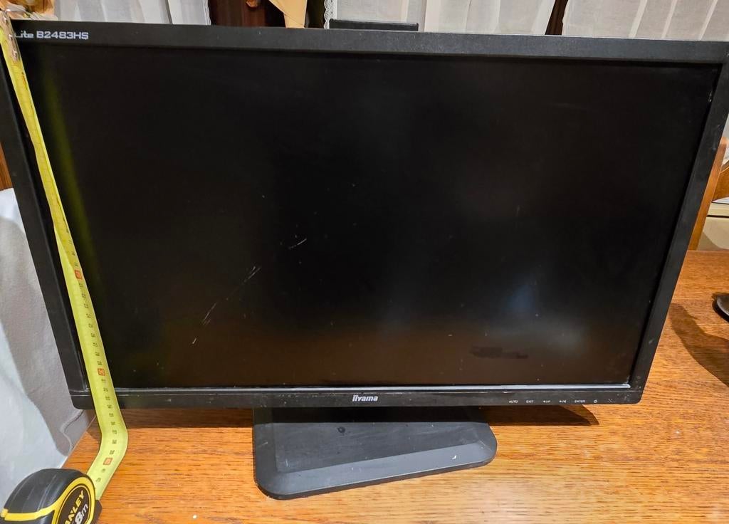 iiyama PL2483H beeldscherm, Ophalen, Gebruikt